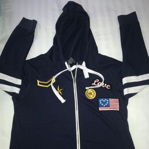 Junior's Girl Cropped Sweater